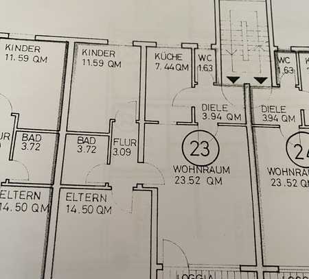 3 Zimmer Wohnung Paradeisstr. 42b