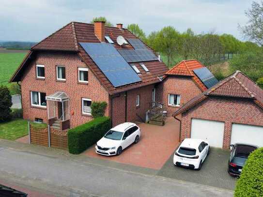 Großes freistehendes Einfamilienhaus mit Blick ins Grüne in Lüdinghausen