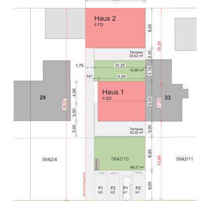 - 460 m² DIREKT IN BIETIGHEIM -FÜR 2 HÄUSER WIRD AN 2 KÄUFER ZU JE 50 % VERKAUFT- ANTEIL FÜR HAUS 2