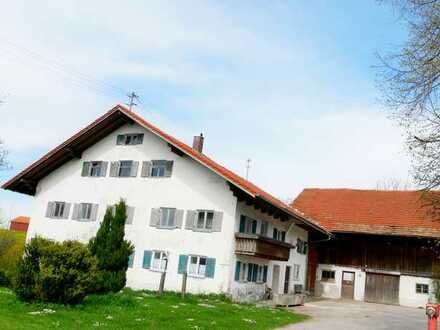 Bauernhaus in Weilerrandlage zw. Kempten u. Marktoberdorf im schönen Ostallgäu