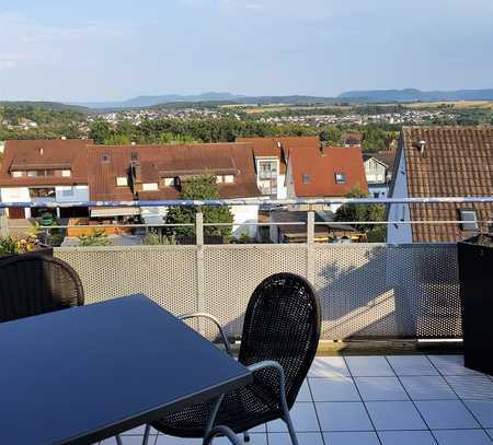 Schöne Maisonettewohnung mit grandioser Aussicht