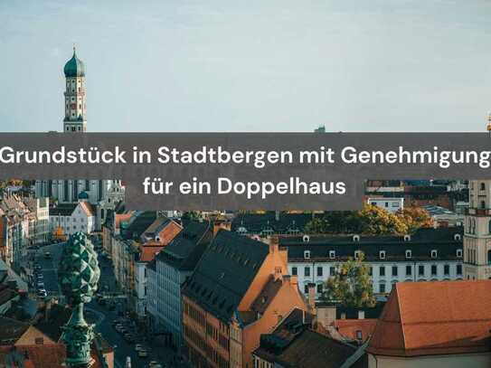 In unter 5 Minuten zum Uniklinikum: Grundstück mit Baugenehmigung für ein Doppelhaus!