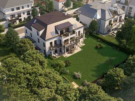 EXQUISITES HAUS IM HAUS MIT SCHÖNEM GROSSEM GARTEN IN ELEGANTEM NEUBAU-ANWESEN