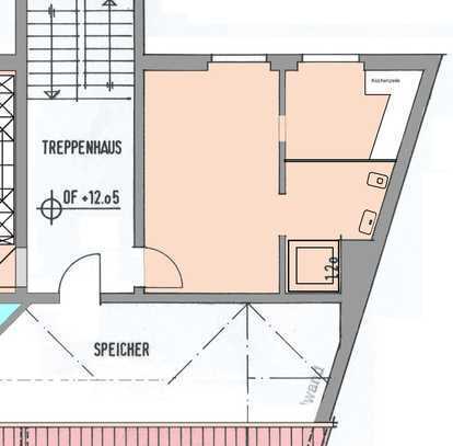 Freundliches 1-Zimmer-Appartment am Rathausplatz