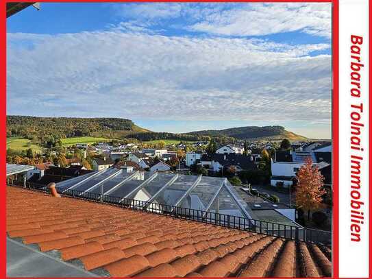 schöne helle 4,5-Zimmer-Maisonette-Wohnung mit Ausblick