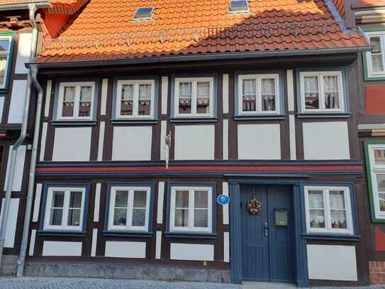 Historisches Fachwerkhaus in der Innenstadt von Wernigerode zur Miete