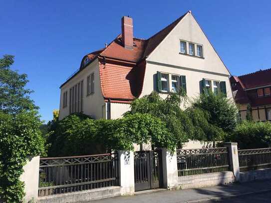 * helle und großzügige 3,5-Zimmer-Wohnung mit Balkon und Kamin am Weißen Hirsch *