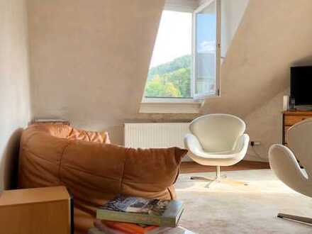 Altbau mit Blick auf den Philosophenweg
