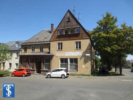 Historisches Wohn- und Geschäftshaus / ehemaliges Lokal „Goldene Rose“ in Plauen