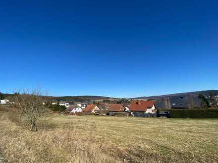 Idyllisches Baugrundstück in Züsch