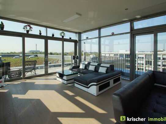 Traumhaftes Penthouse im Grafental zu kaufen ~ 270° Glas ~ Dachterrasse ~ exkl. Ausstattung