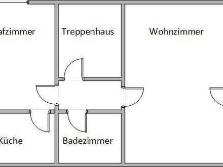 Frisch sanierte 2-Zimmer-Wohnung mit Balkon in guter Lage in Kaarst