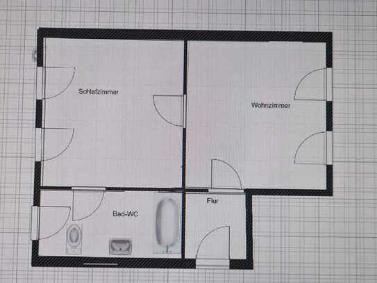 Leichlingen Bergerhof, Wohnen auf dem Land - 2-Zimmer- UG-Wohnung