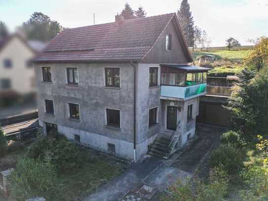 Individuelles Wohnhaus mit viel Garten in Schleusingen!