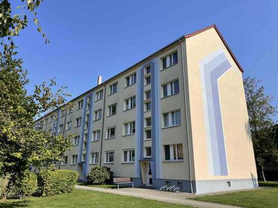 Schöne 3 Zi.- Wohnung, frisch geweißte Wände und Balkon in ruhiger Lage von Bad Lausick!