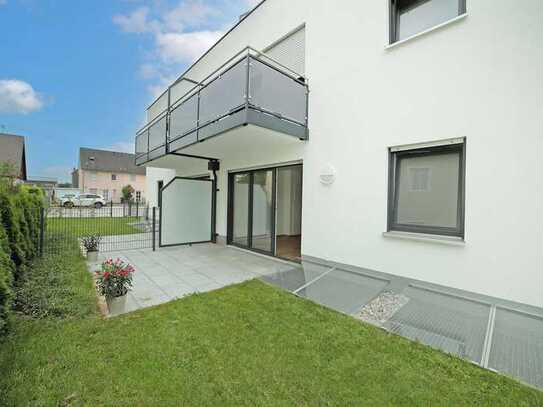 Hochwertige Gartenwohnung mit Terrasse+sonnigem Südgarten in ruhiger, grüner Toplage in Karlsfeld