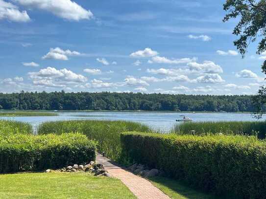 Idylle mit eigener Steganlage am Zootzensee, Nähe Rheinsberg