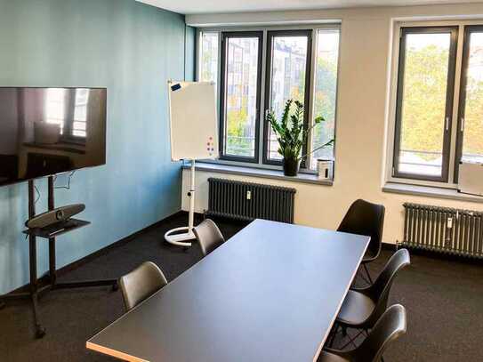 Meetingraum Blitz für 6 Personen im Unicorn Workspaces Isartor, München