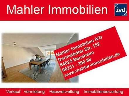 Helle 3 ZKB Dachgeschosswohnung in den Bensheimer Kappesgärten
