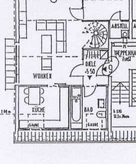 Attraktive 2 Zimmer Dachgeschoss - Wohnung in TOP Wohnlage von Tauberbischofsheim zu vermieten