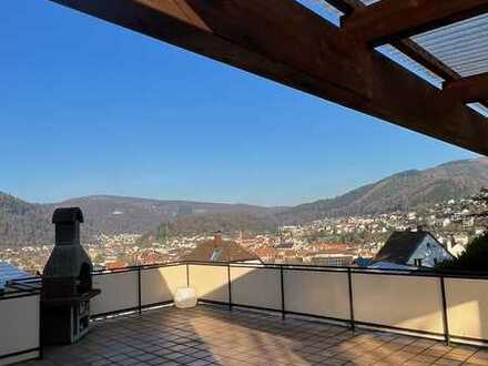 Stilvolles Ein- bis Zweifamilienhaus mit herrlicher Aussichtslage auf die Stadt Eberbach.