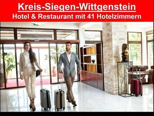 Sehr gepflegtes Hotel & Restaurant im Kreis Siegen-Wittgenstein zu verkaufen