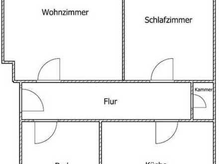 Schöner Wohnen in dieser individuellen 2-Zimmer-Wohnung