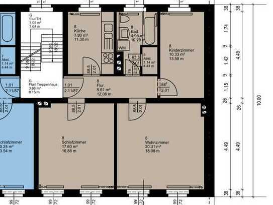 Attraktive und modernisierte 3-Zimmer-Wohnung in Magdeburg