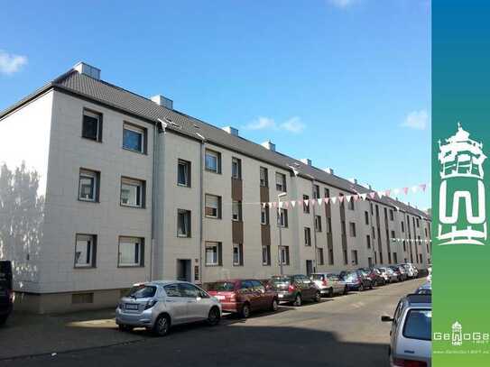 Gut geschnittene 2-Zimmer Wohnung mit Loggia in Eicken zu vermieten