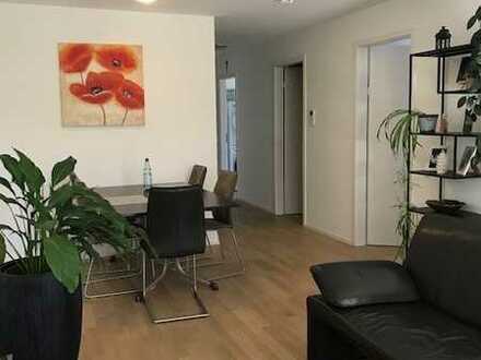 Schöne 3-Zimmer-Wohnung im Heilbronner Osten mit Einbauküche, Terrasse und Gartenanteil