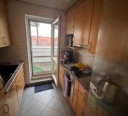 Gemütliche 3 Zimmer Dachgeschosswohnung mit Balkon