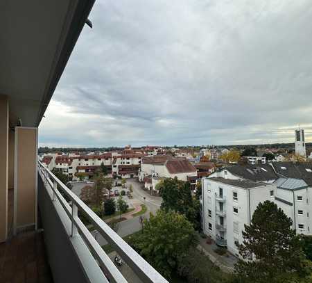 Stilvolle, geräumige 1-Zimmer-Wohnung mit Balkon in Limburgerhof