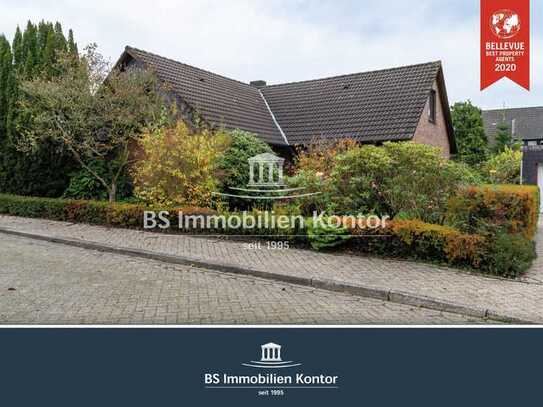 Haskamp! Großzügiges Einfamilienhaus mit Garage, Terrasse und Gartenanlage in bevorzugter Wohnlage!