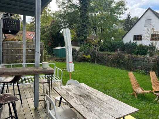 3-Zimmer-EG-Wohnung in Obermenzing mit Terrasse & Garten