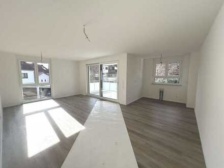 Erstbestbezug: moderne 4 Zimmer Etagenwohnung mit Sonnenbalkon, 2 TG-Stellplätze, Keller, u.v.m.