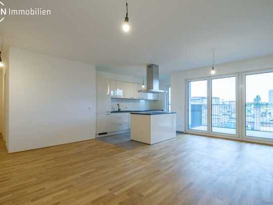 ** Taunusblick in City West Frankfurt **4 Zi. Wohnung mit Einbauküche, Tageslichtbad und Westbalkon