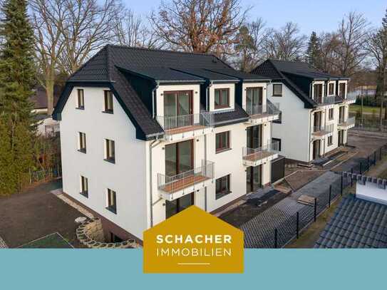 Haus im Haus! Beeindruckend schöne 4-Zimmer-Dachgeschosswohnung mit 2 Balkonen in exklusiver Seenähe