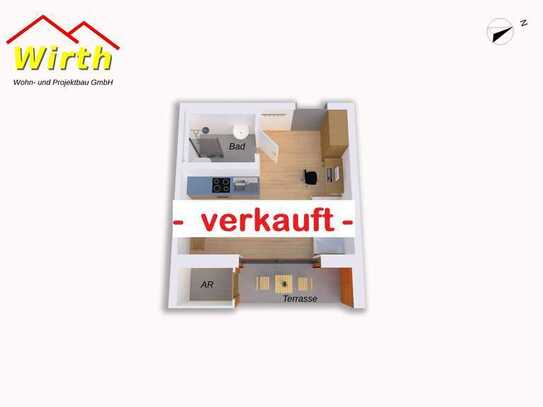 Wohnung 06 -	26,03m²