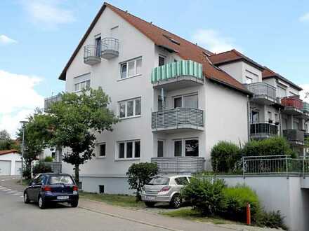freundliche helle 2-Zimmer-EG-Wohnung mit Balkon und TG in Pfullendorf - provisionsfrei