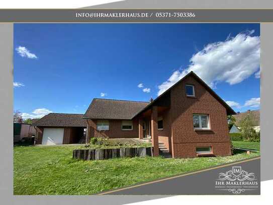 Massives Einfamilienhaus mit Terrasse und Ausbaumöglichkeit in guter, zentraler Lage von Wesendorf