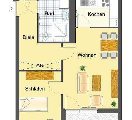 SENIORENWOHNUNG ab 60 !!!!!! Jahren mit WBS A über mind. 60 m² !!!!!!!!!!!!!!!!!