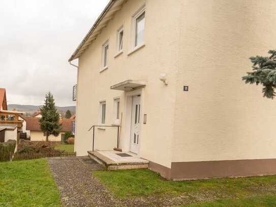 Freundliche 2-Zimmer-Souterrain-Wohnung mit Terrasse und Einbauküche in Brensbach