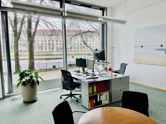 Arbeiten an der Spree - wunderschöne repräsentative Büroräume am alten Hafen in Berlin Mitte