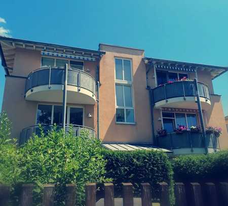 Große 3-Raum Wohnung mit Terrasse und Gartenanteil im Neubau