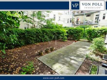 Gemütliche Gartenwohnung mit 62 m² Gartenanteil nahe Kudamm