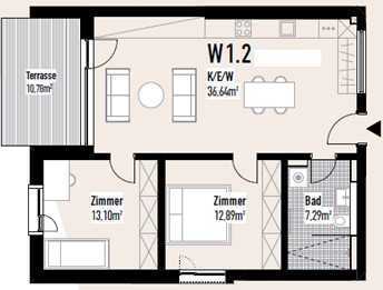 Sehr schöne EG-Wohnung mit Westausrichtung und Gartenanteil