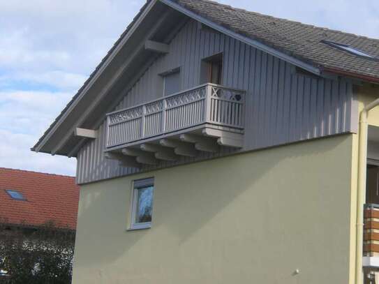 Dachgeschosswohnung mit Bergblick in ruhiger Lage, Westseite