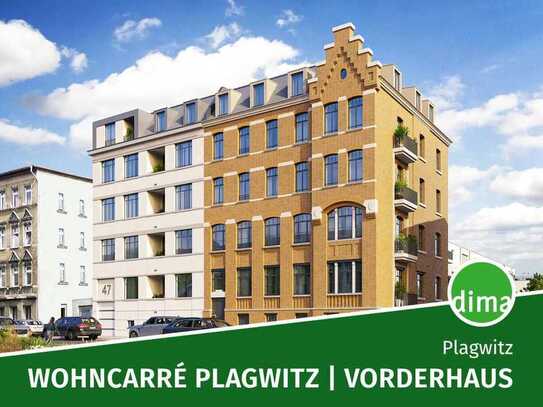 ROHBAU | Hochparterre-Wohnung mit großer Terrasse + Gartenanteil, 2 Bäder, Abstellraum u.v.m.