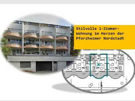 Stilvolle, helle 1-Zimmer-Wohnung mit Garage! ab Mai 2024!