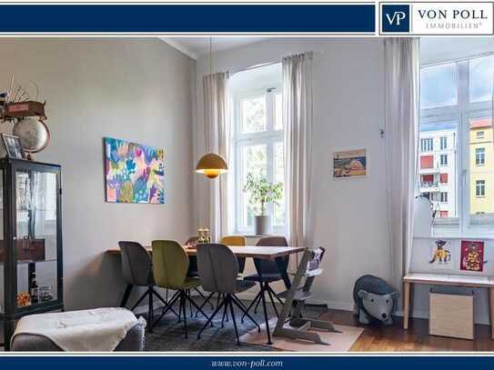 Elegante 3-Zimmerwohnung im beliebten Prenzlauer Berg - Belle-Étage-Wohnung im historischen Altbaust